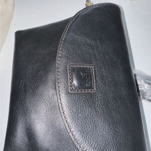 Dooney & Bourke Pebble Grain Crossbody Saddle Bag Shoulder Bag